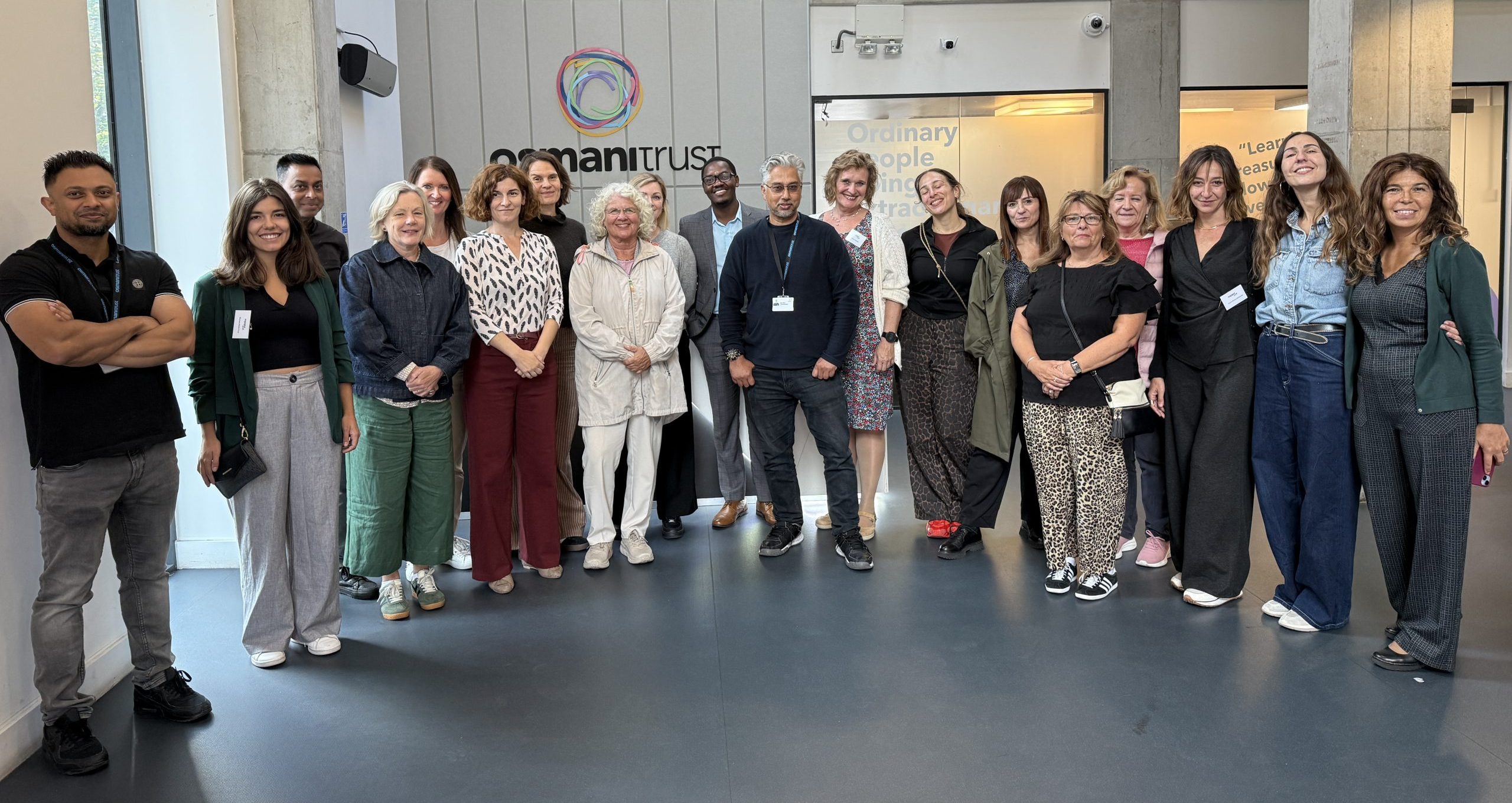 ENGAGED Youth Consortium Visits Osmani Trust in London